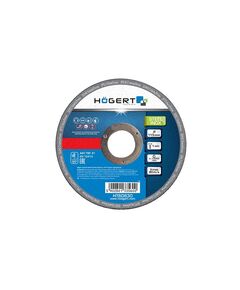 Отрезные диски по стали 180 х 1.6 мм, 10 шт, HOEGERT HT6D633, фото  | SNABZHENIE.com.ua