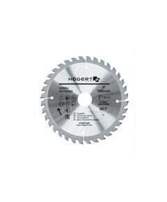 Диск пильный по дереву 185x60Tх30, Mn65, HOEGERT HT6D782, фото  | SNABZHENIE.com.ua