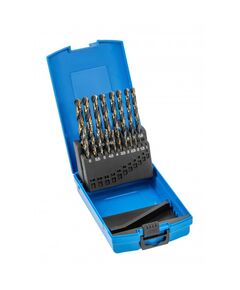 Набор сверл по металлу 25 шт от HOEGERT, размеры от 1 до 13 мм, фото  | SNABZHENIE.com.ua