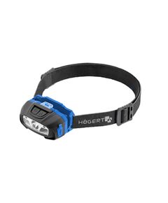 Налобний ліхтар з датчиком руху USB 6 функцій HOEGERT HT1E421, фото  | SNABZHENIE.com.ua