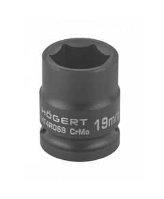 Головка торцева ударна шестигранна 1/2, 19 мм, CrMo HOEGERT HT4R069, фото  | SNABZHENIE.com.ua