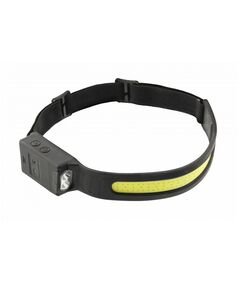 Налобный фонарик HOEGERT HT1E426 COB USB, 5 функций, фото  | SNABZHENIE.com.ua