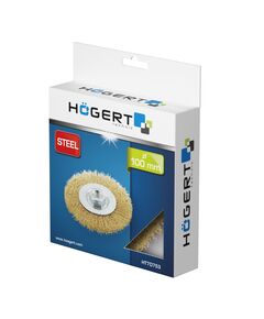 HOEGERT Щетка плоская, латунная проволока, фото  | SNABZHENIE.com.ua