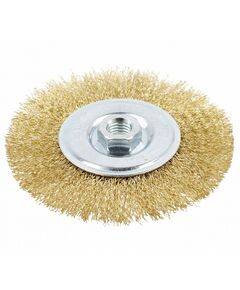 HOEGERT Щетка дисковая для УШМ, проволока из нержавеющей стали, фото  | SNABZHENIE.com.ua