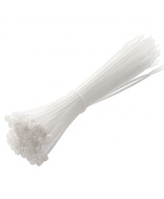 Нейлонові стяжки 2,5 x 200 мм, 100 шт., білі HOEGERT HT2C719, фото  | SNABZHENIE.com.ua