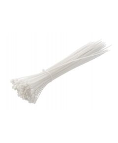 Нейлонові стяжки 4,8 x 370 мм, 100 шт., білі HOEGERT HT2C731, фото  | SNABZHENIE.com.ua