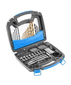 HOEGERT Набор аксессуаров для сверления и завинчивания 100 эл., фото  | SNABZHENIE.com.ua