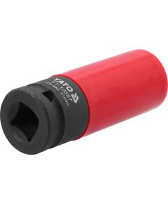 Головка торцева ударна YATO: квадрат- 1/2", М21 мм, l= 85 мм, Cr-Mo,  для алюмінієвих дисків [5/80], фото  | SNABZHENIE.com.ua