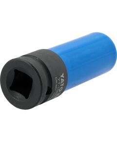 Головка торцева ударна YATO: квадрат- 1/2", М17 мм, l= 85 мм, Cr-Mo,  для алюмінієвих дисків [5/80], фото  | SNABZHENIE.com.ua