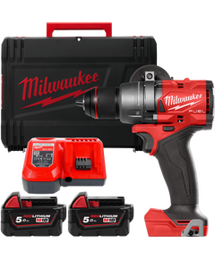Акумуляторна дрель-шуруповерт Milwaukee M18 FDD3-502X, 158 Нм, фото  | SNABZHENIE.com.ua