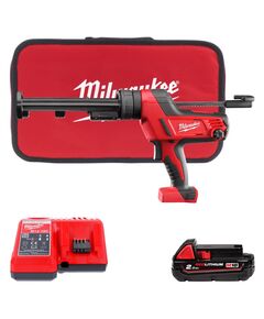 Пістолет для герметика MILWAUKEE C18 PCG/310C, 310 мм, посилений, фото  | SNABZHENIE.com.ua