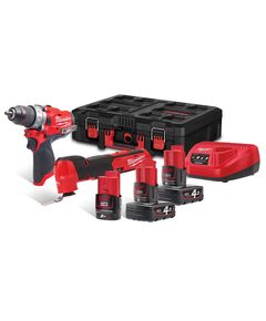 Набір акумуляторних інструментів Milwaukee M12 FPP2AX-423P 2 в 1, фото  | SNABZHENIE.com.ua