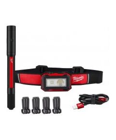 Набор фонарей IR HL450PL250 MILWAUKEE 4933492104, 2 шт., фото  | SNABZHENIE.com.ua