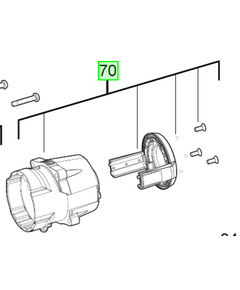 Корпус редуктора Milwaukee M18 FMTIW2P12, фото  | SNABZHENIE.com.ua