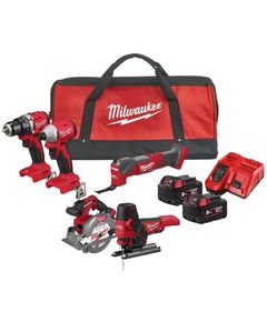 Набір інструментів акумуляторного MILWAUKEE M18 BLCPP5A-502B, фото  | SNABZHENIE.com.ua