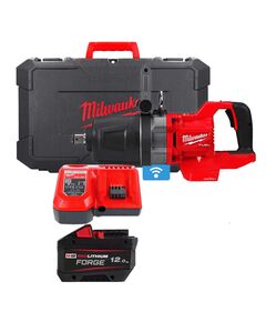 Гайковерт акумуляторний безщітковий MILWAUKEE 1'' (2711Нм) M18 ONEFHIWF1DS-121C, (ЗУ+1ак.) FORGE™, фото  | SNABZHENIE.com.ua