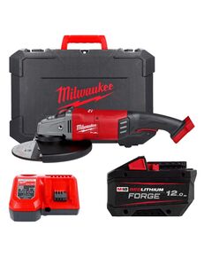 Шлифмашина угловая - болгарка аккумуляторная бесщёточная MILWAUKEE Ø230мм M18 FLAG230XPDB-121C FORGE, фото  | SNABZHENIE.com.ua
