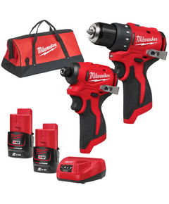 Набор из 2 инструментов аккумуляторных бесщеточных M12 BLPP2D-202B(BLDDRC.BLIDRC)(ЗУ+2акк.Х2Ач+кейс), фото  | SNABZHENIE.com.ua