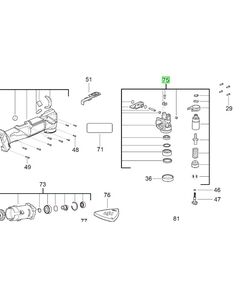Корпус редуктора в зборі/Milwaukee M18FMT, фото  | SNABZHENIE.com.ua