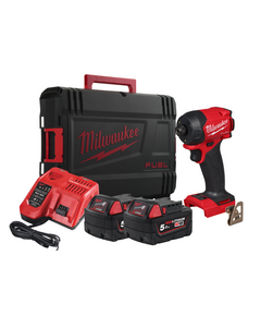 Шуруповерт ударный гидравлический аккумуляторный бесщёточный MILWAUKEE, M18 FIDRQ-502X,113Нм, фото  | SNABZHENIE.com.ua