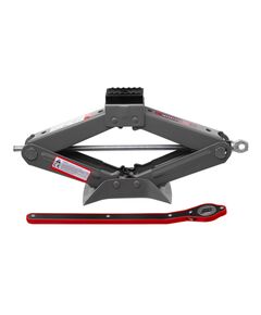 Домкрат механічний ромбоподібний, 2 т, з тріскачкою, гумовий упор, 110-400 мм, фото  | SNABZHENIE.com.ua