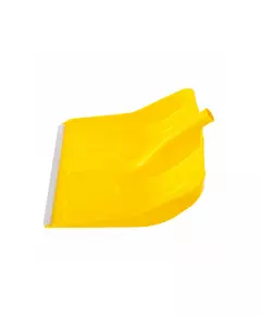 Лопата снеговая полипропиленовая, желтая, 400 x 420 мм, без черенка СИБРТЕХ (61616C), фото  | SNABZHENIE.com.ua