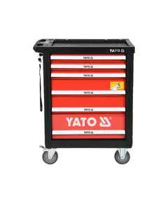 Шафа з інструментами YATO, на колесах, 6 ящиків, 97 x 77 x 47 см, набір 185 шт (YT-55307), фото  | SNABZHENIE.com.ua