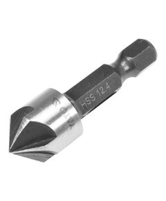Зенкер коничний YATO HSS 12.4 мм, 40 мм, 5 кромок, HEX 1/4, фото  | SNABZHENIE.com.ua