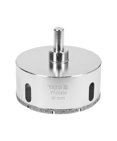 Сверло YATO 80 мм для гресу та кераміки, сухий/мокрий режим, фото  | SNABZHENIE.com.ua