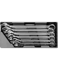 Вклад для инструментального шкафа YATO, набор комбинированных ключей 22-32 мм, 6 шт (YT-5532), фото  | SNABZHENIE.com.ua