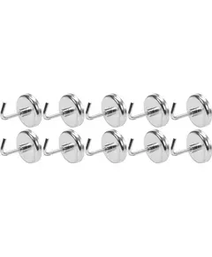 Крючки магнитные YATO с основанием 35 мм, стержни 30 мм, 10 шт (YT-08690), фото  | SNABZHENIE.com.ua