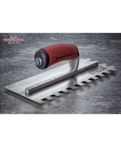 Профессиональный зубчатый шпатель зуб 13мм MARSHALLTOWN 280 x 114 мм, фото  | SNABZHENIE.com.ua