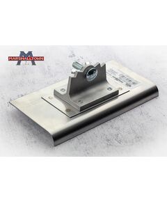 Радиус гладилка по бетону MARSHALLTOWN под удлинитель (нержавеющая сталь) 203 х 102  мм, фото  | SNABZHENIE.com.ua