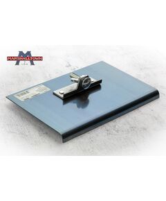 Радиус гладилка по бетону MARSHALLTOWN под удлинитель (голубая сталь) 229 х 152  мм, фото  | SNABZHENIE.com.ua