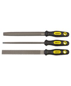 Набор рашпилей 3шт 200мм двухкомпонентная рукоятка (плоский, полукруглый, круглый) SIGMA (4410861), фото  | SNABZHENIE.com.ua