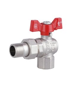 Кран шаровой "Американка" SD Forte 1/2" угловой SF221W15, фото  | SNABZHENIE.com.ua