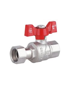 Кран шаровой с накидной гайкой Thermo Alliance Forte 1/2"х ВР для воды прямой SF260W15, фото  | SNABZHENIE.com.ua