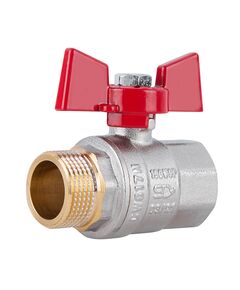 Кран шаровой Thermo Alliance Standart 3/4" ВН для воды (бабочка) SD607NW20PN40, фото  | SNABZHENIE.com.ua