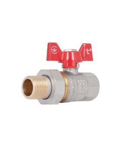 Кран шаровой "Американка" Thermo Alliance Standart 1/2" ВН прямой SD220NW15PN40, фото  | SNABZHENIE.com.ua