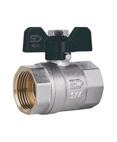 Кран шаровой Thermo Alliance Base 3/4" ВР для воды (бабочка) SD602W20, фото  | SNABZHENIE.com.ua