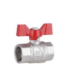 Кран шаровой SD Forte 3/4" ВР для воды (бабочка) SF602W20, фото  | SNABZHENIE.com.ua