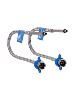 Гибкая подводка для воды Thermo Alliance Standart М10 60 см (пара) SD396W60L, фото  | SNABZHENIE.com.ua