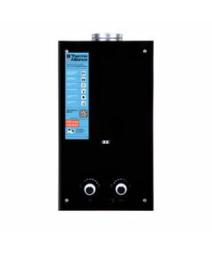 Колонка газовая дымоходная Thermo Alliance JSD20-10GD 10 л панель из стекла Black, фото  | SNABZHENIE.com.ua