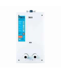 Колонка газовая дымоходная Thermo Alliance JSD20-10GE 10 л панель из стекла White, фото  | SNABZHENIE.com.ua