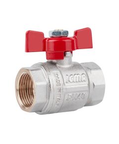 Кран шаровой Icma 3/4" прямой №349, фото  | SNABZHENIE.com.ua