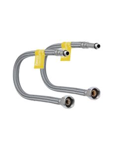 Гибкая подводка для воды Thermo Alliance Forte М10 40 см (пара) SF390W40, фото  | SNABZHENIE.com.ua