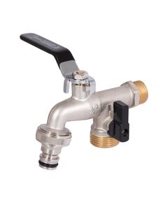 SD Кран поливочный 1/2 усил. 2 выхода SD141W15, фото  | SNABZHENIE.com.ua