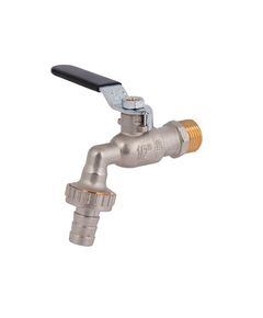 Кран шаровой поливочный Icma 599 1/2"Н (с антизамерзанием) стальной рычаг, фото  | SNABZHENIE.com.ua