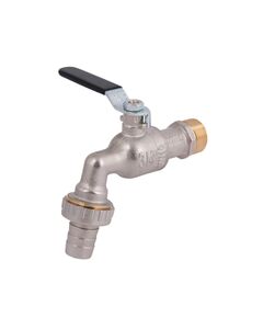 Кран шаровой поливочный Icma 599 3/4"Н (с антизамерзанием) стальной рычаг, фото  | SNABZHENIE.com.ua