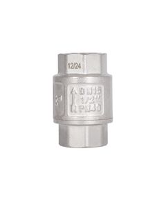 Обратный клапан Thermo Alliance Standart с латунным штоком 1/2"ВВ усиленный TAS246W15, фото  | SNABZHENIE.com.ua